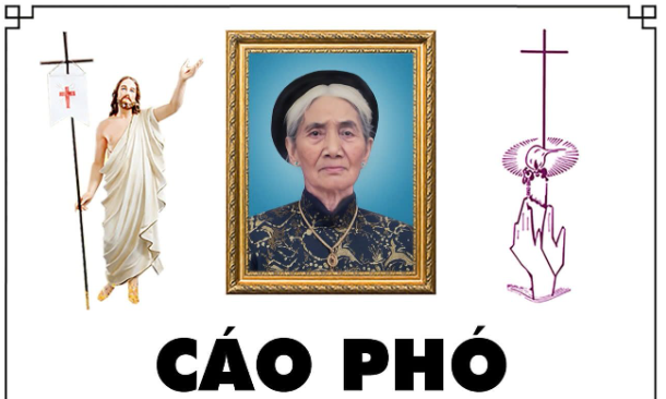 Cụ cố Anna Nguyễn Thị Muống 97 tuổi, Giáo họ Thăm Viếng, Qua đời 26/12/2024, Thánh lễ an táng 4h30 thứ bảy 28/12/2024