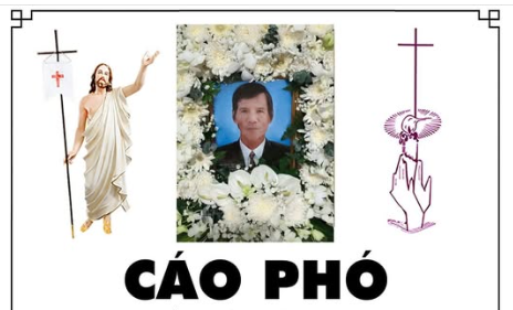 Ông Phêrô Đặng Quang Trúc 63 tuổi, Giáo họ Vô Nhiễm, Qua đời 15/06/2025, Thánh lễ an táng 4h30 thứ tư 18/06/2025