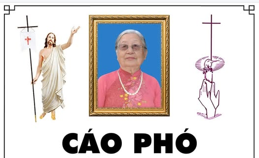 Cụ cố Maria Trần Thị Nhi 92 tuổi, Giáo họ Mân Côi, Qua đời 24/07/2025, Thánh lễ an táng 4h30 Chúa Nhật 27/07/2025