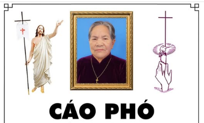 Cụ cố Maria Trần Thị Hồng 95 tuổi, Giáo họ Tử Đạo, Qua đời 05/07/2025, Thánh lễ an táng 4h30 thứ hai 07/07/2025