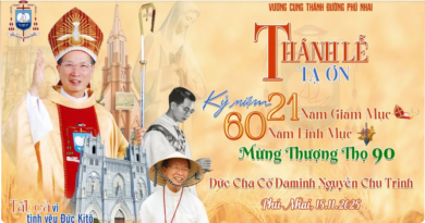 Giáo Xứ Ngọc Lâm Hân Hoan Chúc Mừng Thọ 90, Kỷ niệm 21 năm Giám Mục và 60 năm Linh Mục Đức Cha Cố Đa Minh Nguyễn Chu Trinh