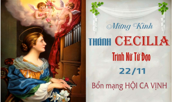 Lễ nhớ Thánh Cêcilia Trinh Nữ Tử Đạo 22/11/2025 Bổn Mạng Hội Ca Vịnh