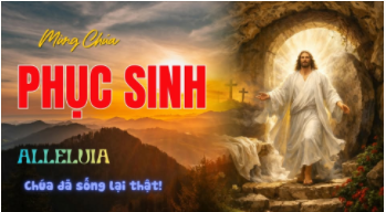 LỊCH PHỤNG VỤ THÁNG 04/2026 TUẦN THÁNH và PHỤC SINH