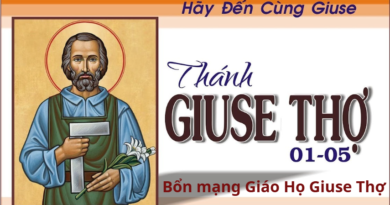 MỪNG KÍNH THÁNH GIUSE THỢ 01/05/2026 Bổn mạng Giáo họ Thánh Giuse Thợ