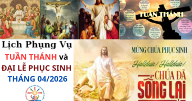 BẢN TIN TỔNG HỢP GIÁO XỨ NGỌC LÂM THÁNG 04/2026