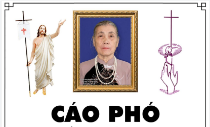 Cụ Cố Anna Nguyễn Thị Đền 91 tuổi, Giáo họ Vô Nhiễm, Qua đời 05/04/2026, Thánh lễ an táng 4h30 thứ tư 08/04/2026
