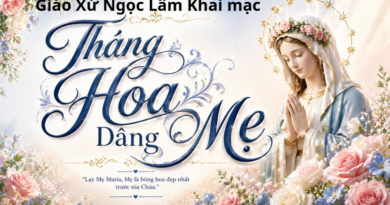 THÁNG 5 VỀ GIÁO XỨ DÂNG HOA KÍNH MẸ