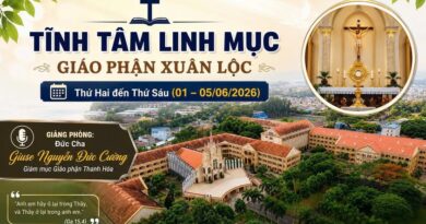 THÔNG BÁO CHÚA NHẬT CHÚA BA NGÔI 31/05/2026