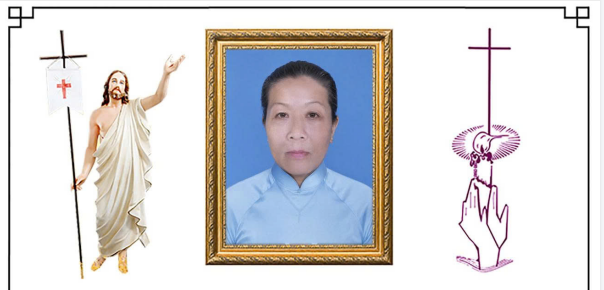 Bà Maria Nguyễn Thị Thanh Hương 69 tuổi, Giáo họ Vô Nhiễm, Qua đời 14/06/2026, Thánh lễ an táng 4h30 thứ ba 16/06/2026