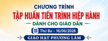Tập huấn tiến trình hiệp hành–Dành cho giáo dân tại Giáo xứ Ngọc Lâm–Thứ ba 16/06/2026 Tập huấn tiến trình hiệp hành–Dành cho giáo dân tại Giáo xứ Ngọc Lâm–Thứ ba 16/06/2026