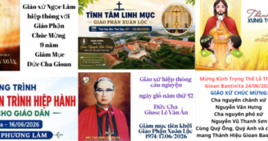 BẢN TIN TỔNG HỢP GIÁO XỨ THÁNG 06/2026