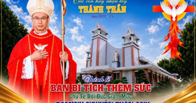 Hân hoan chào đón Đức Cha phụ tá Đa Minh Nguyễn Tuấn Anh về thăm kinh lý và ban Bí Tích Thêm Sức tại Giáo xứ Ngọc Lâm 09h thứ năm 05/08/2026. Hân hoan chào đón Đức Cha phụ tá Đa Minh Nguyễn Tuấn Anh về thăm kinh lý và ban Bí Tích Thêm Sức tại Giáo xứ Ngọc Lâm 09h thứ năm 05/08/2026.