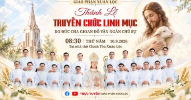 Giáo Xứ Ngọc Lâm Chúc Mừng 22 Tân Linh Mục Giáo Phận Xuân Lộc